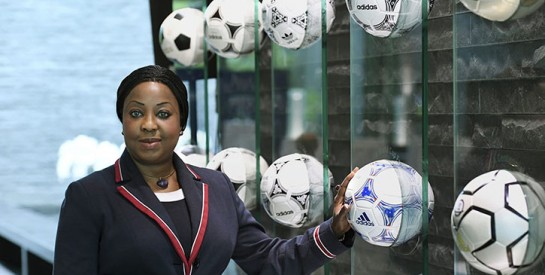Fatma Samoura, la Secrétaire Générale de la FIFA appelle à changer de mentalité pour le sport féminin en Afrique