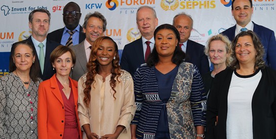 Forum International du Leadership Féminin: la Fondation SEPHIS et la Coopération Allemande partagent une subvention de 15 Millions de Francs CFA à des femmes entrepreneurs