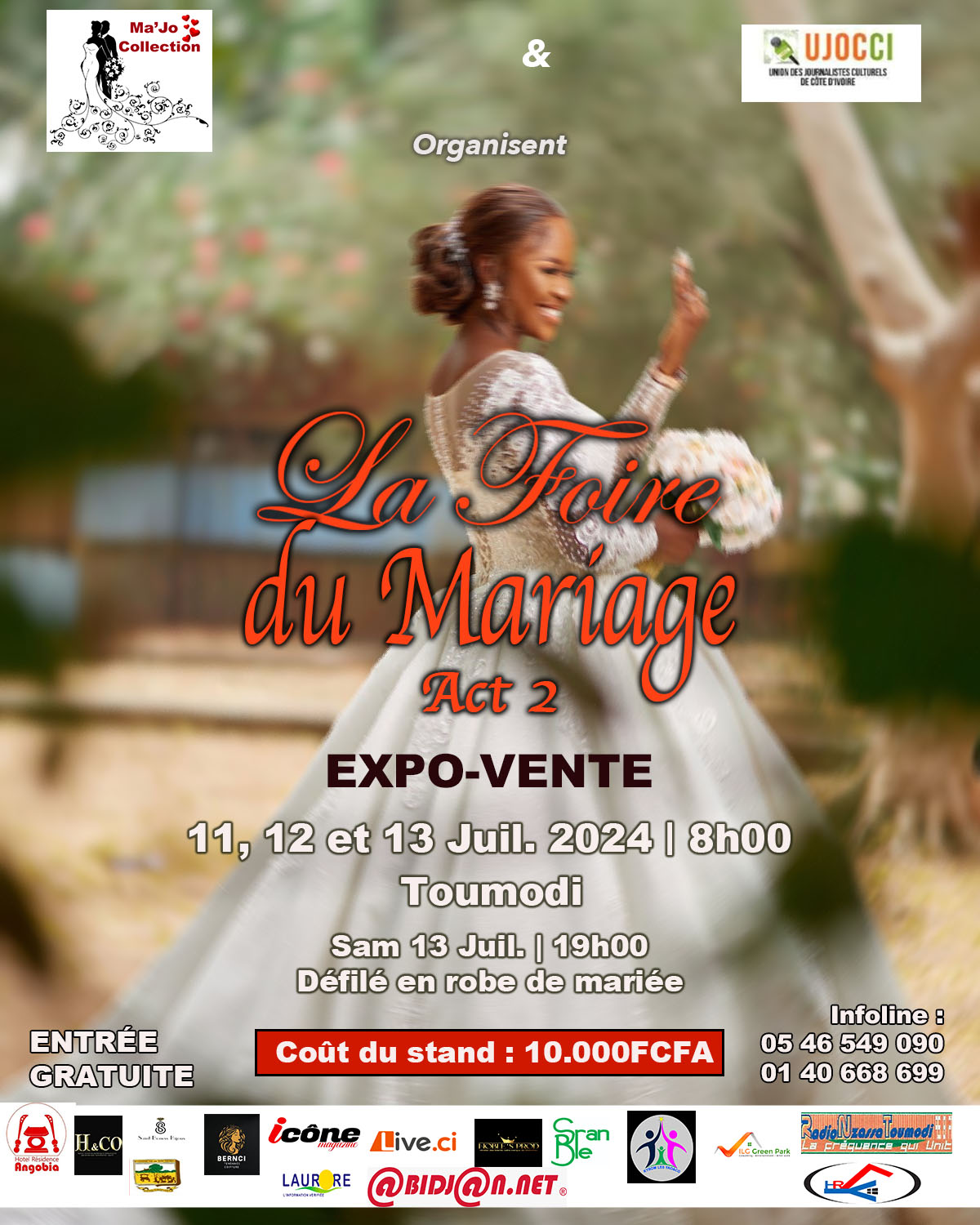 Ma'Jo Collection organise la 2ème édition de l'expo-vente : La Foire Du Mariage