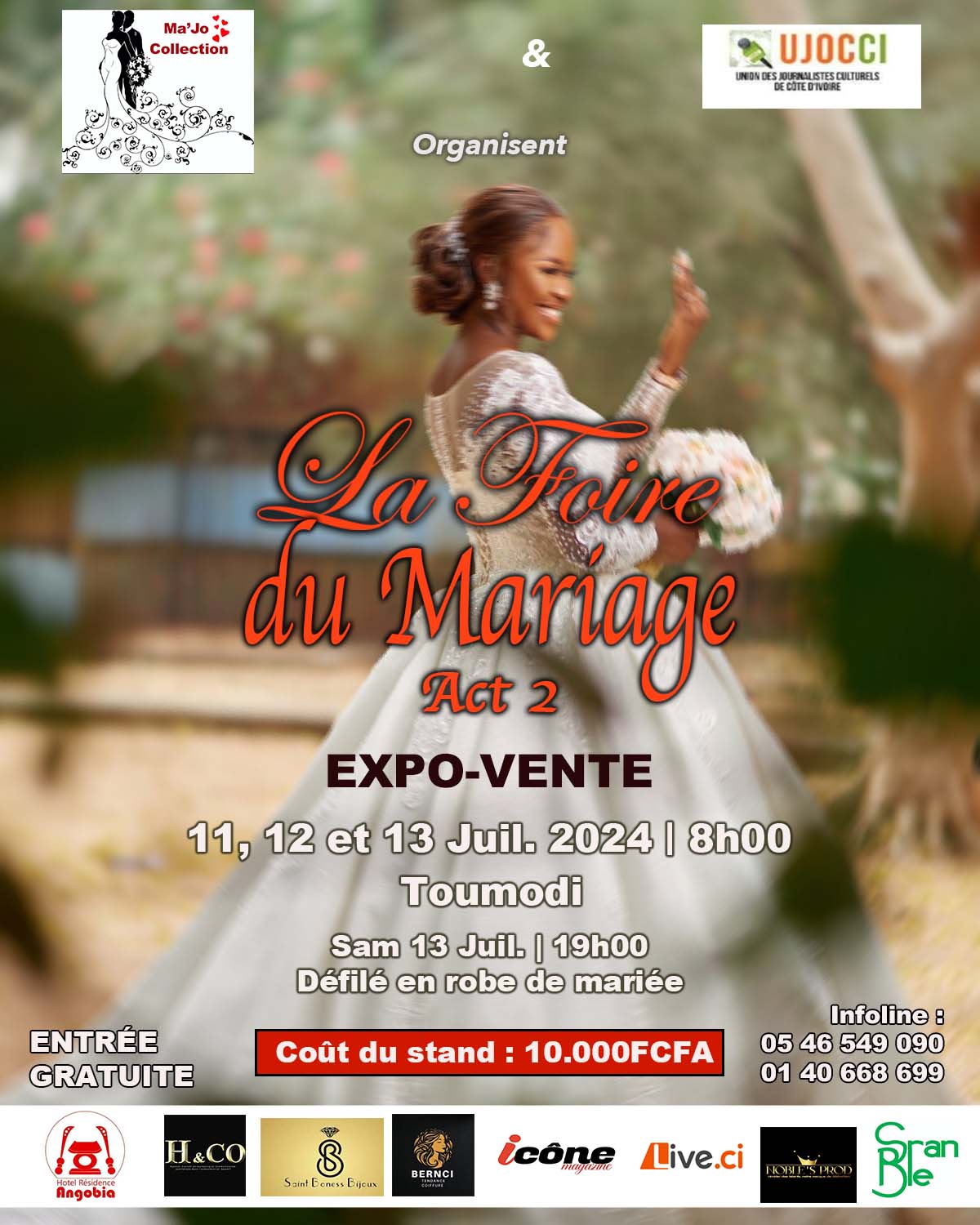 Ma'Jo Collection organise la 2ème édition de l'expo-vente : La Foire Du Mariage