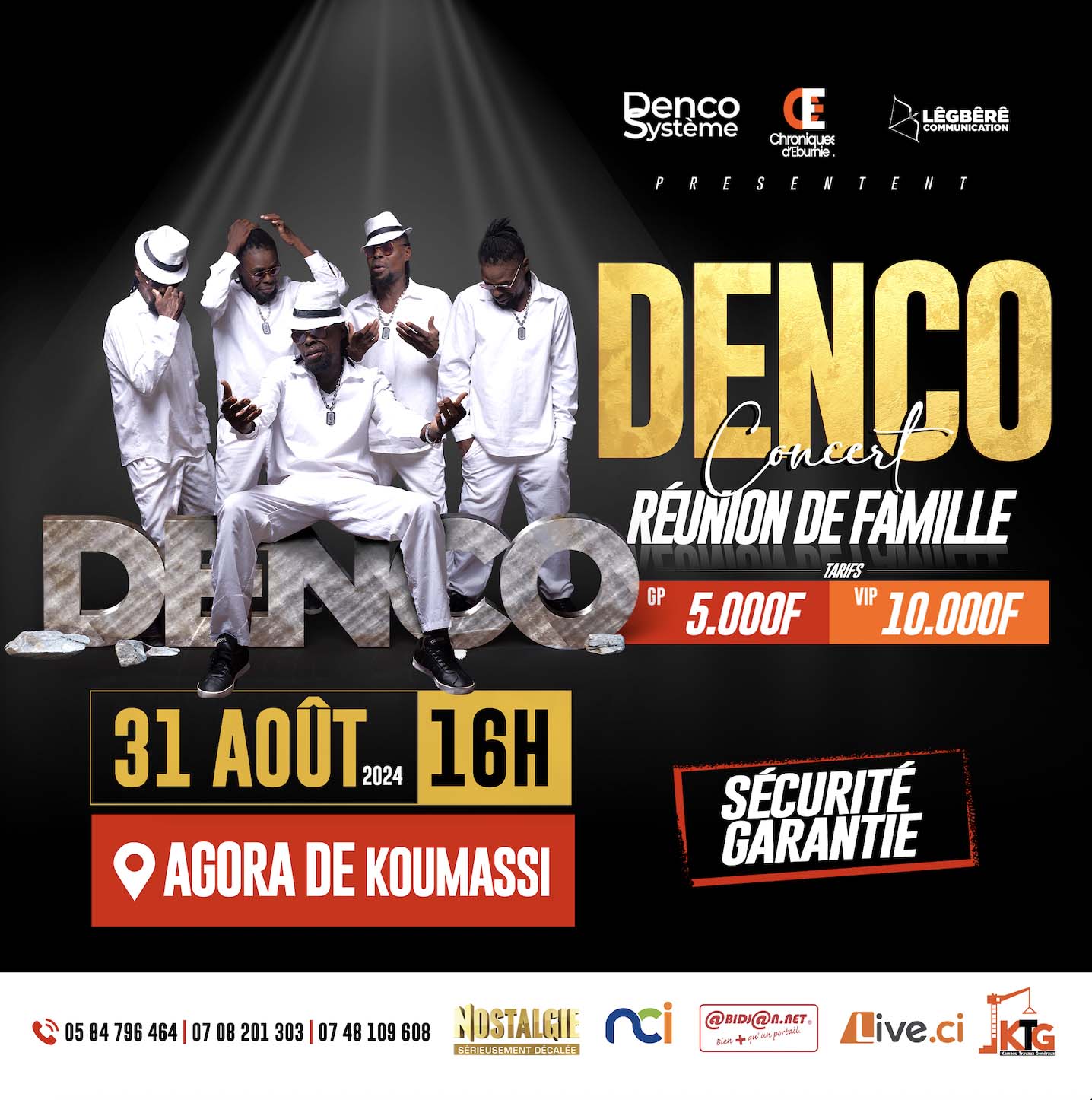 Denco (Petit Denis) en concert