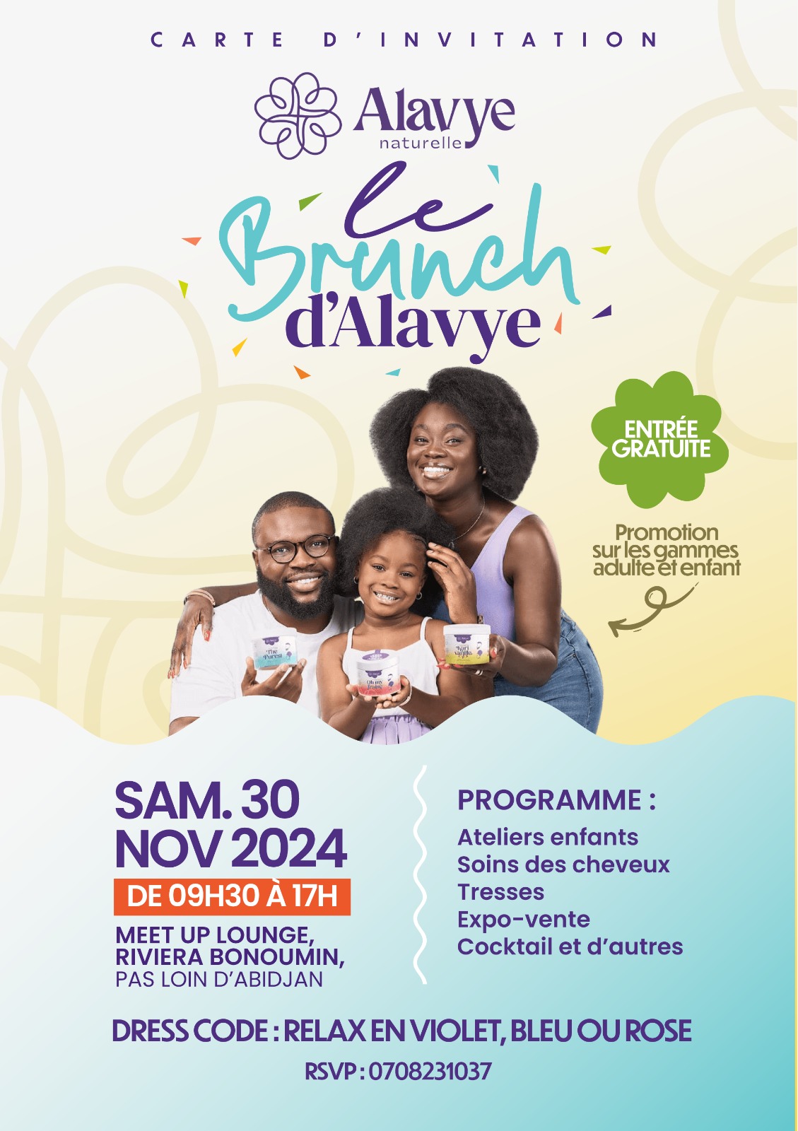 Le Brunch capillaire de Alavye