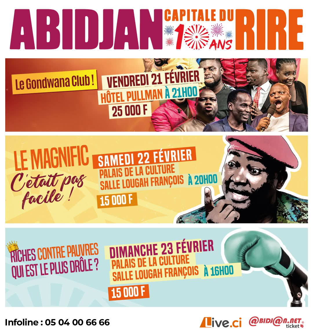 10ᵉ édition du Festival Abidjan Capitale du Rire