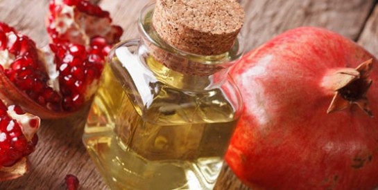 L`huile de grenade : une huile sèche fruité, hydratante et adoucissante pour la peau