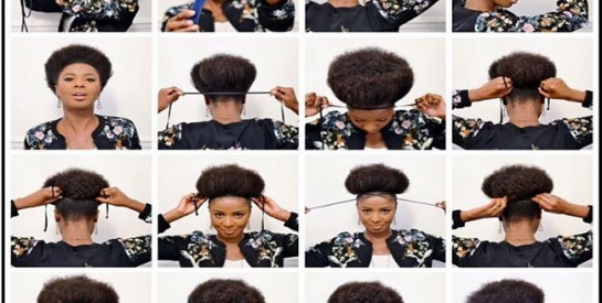 Idée de coiffure: L`afro Puff