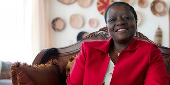 La namibienne Bience Gawanas, Conseillère spéciale de l`ONU pour l`Afrique