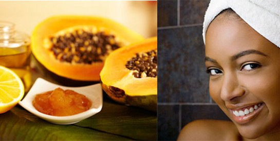 Masque papaye miel et citron contre l`acné