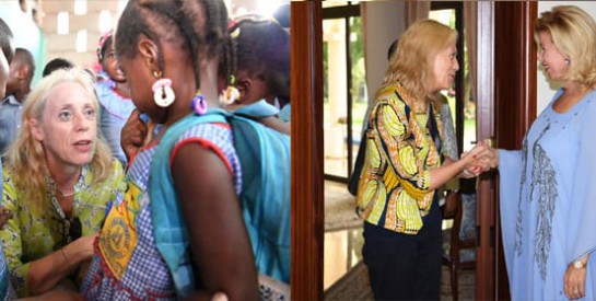 La Directrice régionale de l`UNICEF pour l`Afrique de l`Ouest et du Centre en visite en Côte d`Ivoire