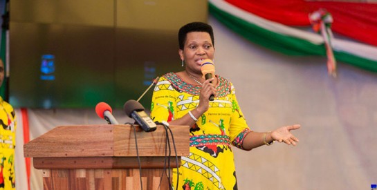 Burundi :  la première dame a lancé la campagne, la femme est plus qu’une mère, qui vise à renforcer les capacités des femmes infertiles