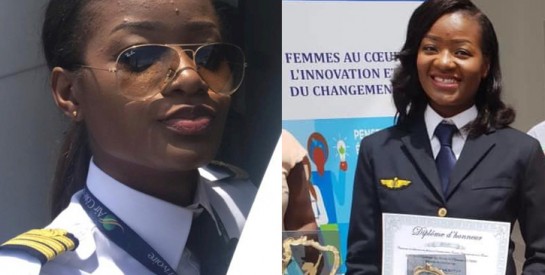 Aya Gertrude Konan : d’hôtesse de l'air, elle devient Pilote de Ligne Civile