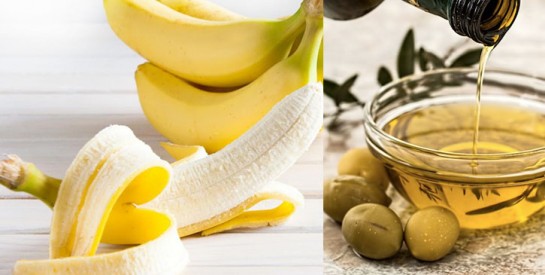 Remède huile d`olive et banane pour soulager la constipation