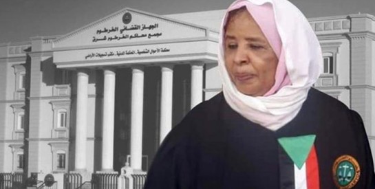 Une femme présidente de la Cour Suprême au Soudan