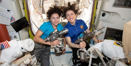 Première sortie spatiale 100 % féminine