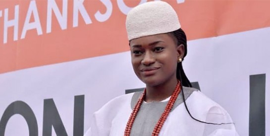 Taiwo Oyebola Agbona: une jeune femme de 23 ans intronisée reine au Nigéria