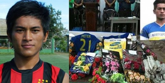 Le footballeur indien Peter Biaksangzuala se tue en célébrant son but 