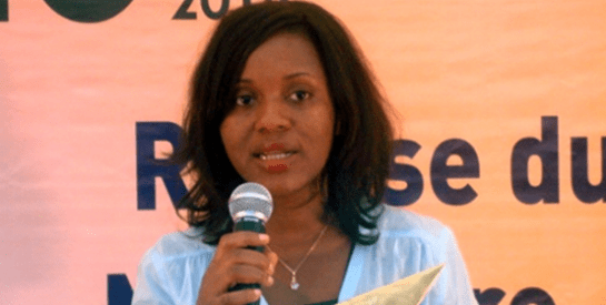 Aïssata Sankara, lauréate 2014 du prix de la meilleure journaliste Burkinabè