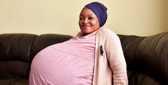 La Sud-africaine qui a donné naissance à 10 bébés