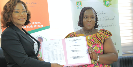 Promotion de l'entrepreneuriat féminin : la ministre Nasséneba Touré signe une convention pour permettre l'accès des femmes aux crédits