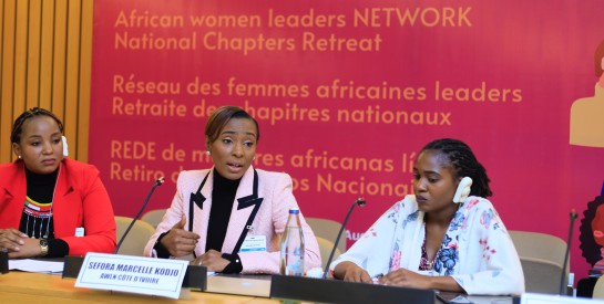 Leadership féminin : la Côte d’Ivoire participe aux travaux de l’Union Africaine et de ONU Femmes à l’occasion de la retraite annuelle des femmes leaders africaines (AWLN)