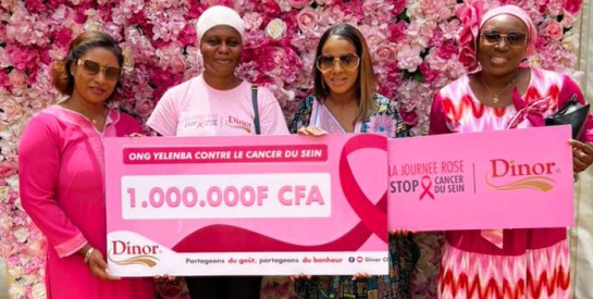 OCTOBRE ROSE : L'ONG Yelenba Women In Action et la marque Dinor mobilisées contre le cancer du sein