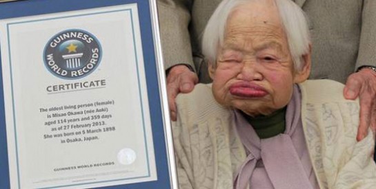 Misao Okawa, la doyenne de l'humanité est décédée à l'âge de 117 ans