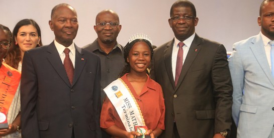 Côte d'Ivoire : Kouamé Amenan Grâce Doriane en Terminale C, élue Miss Mathématique 2024