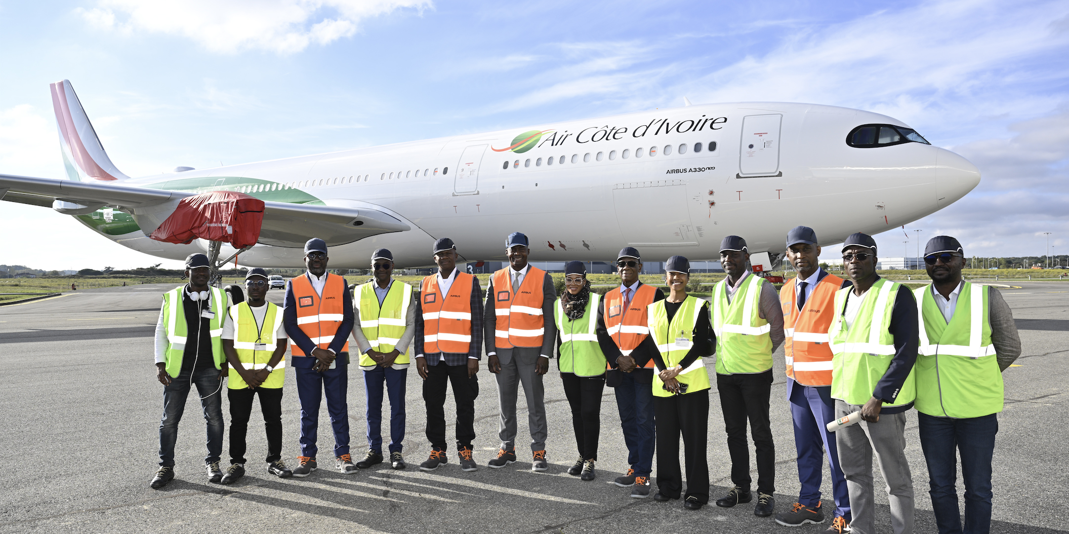 Visite à Toulouse de la délégation Air Côte d’Ivoire : préparation à la réception des Airbus A330-900neo