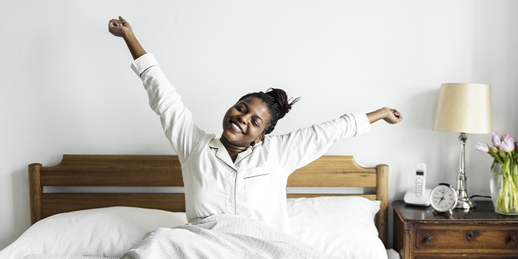 Literie propre: sommeil parfait!