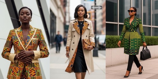 Le trench-coat revisité : 5 façons de porter ce classique avec une touche africaine