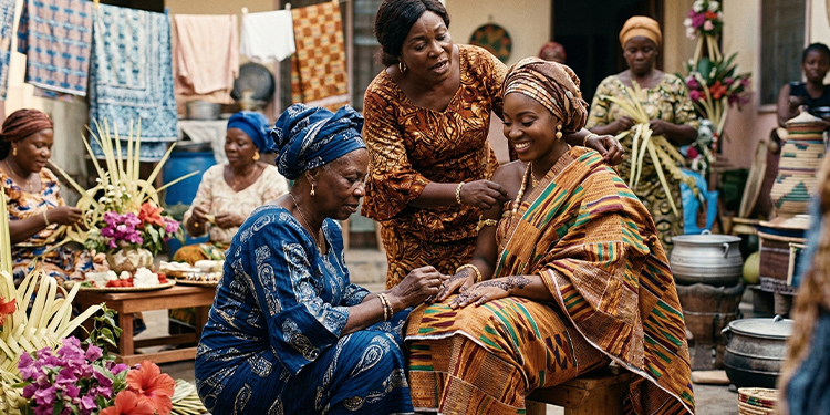 Mariage en afrique : le rôle essentiel des tantes et des marraines dans les préparatifs