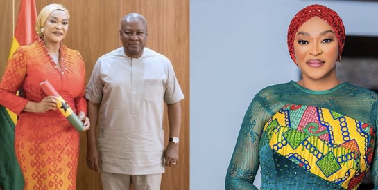 De l’écran à la diplomatie : Kalsoume Sinare, une icône ghanéenne désormais ambassadrice en Espagne