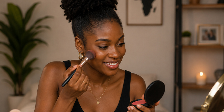 Comment bien appliquer son blush pour un effet bonne mine ?