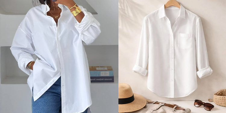 La chemise blanche n’est jamais banale : 6 façons de la porter autrement