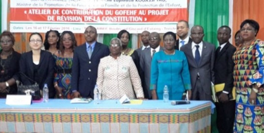 Projet de révision de la constitution ivoirienne : le GOFEHF se bat pour le droit des femmes et l'égalité homme-femme