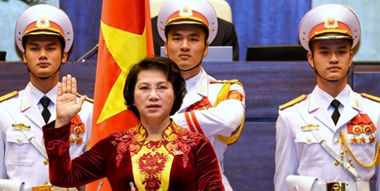 Vietnam : une femme élue à la tête de l`Assemblée nationale